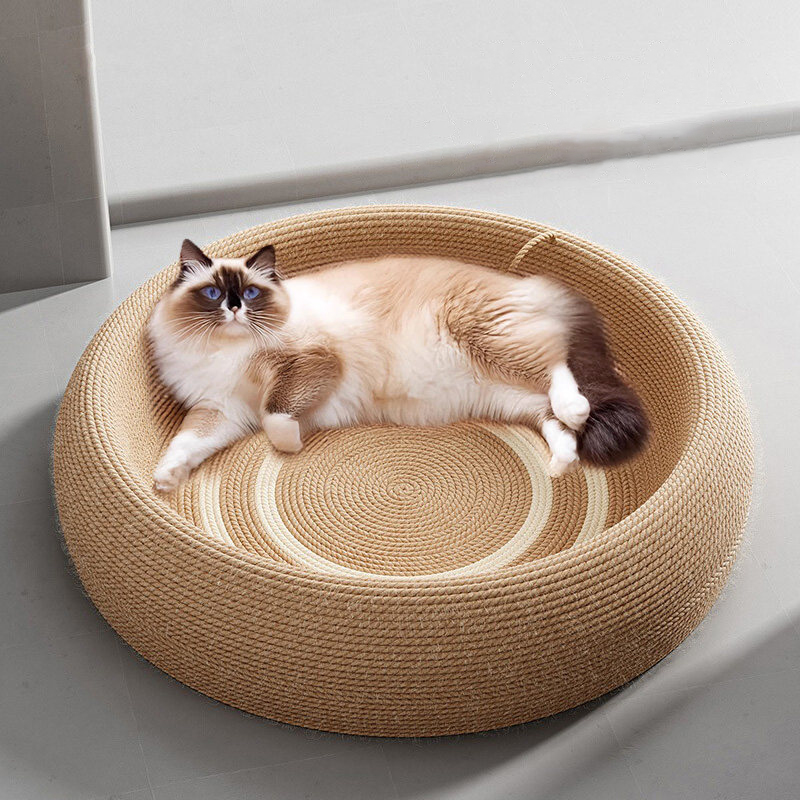 Sisal Round Cat Scratching Mat