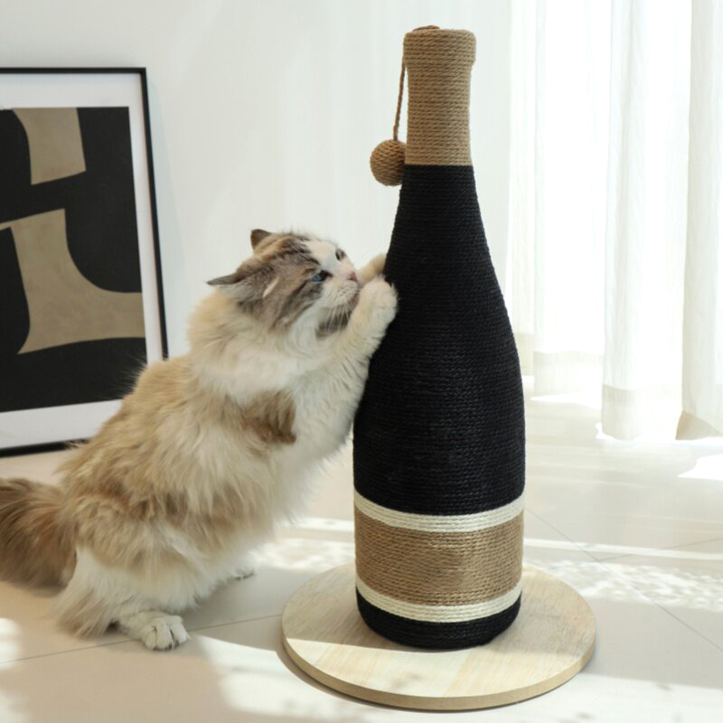 Bottle Shaped Standing Cat Scratching Post