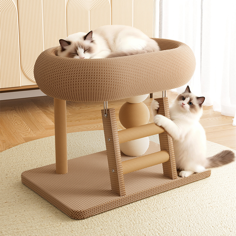 Climbing Rope Cat Scratching Board