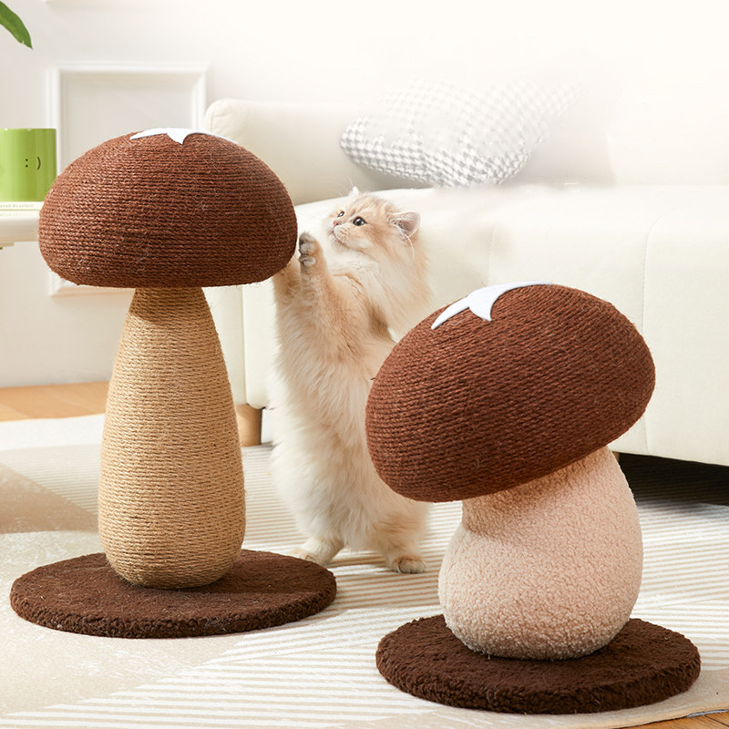 Mushroom Shaped Cat Scratching Board