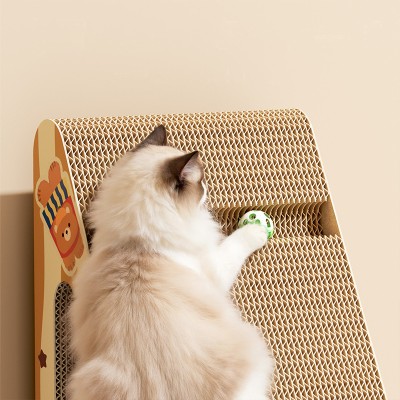 Triangular Vertical Cat Scratching Board