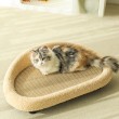 Plush Sofa with Cat Scratching Board
