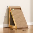Triangular Vertical Cat Scratching Board
