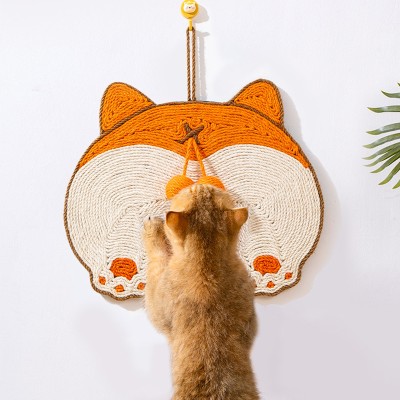 Vertical Wall Mounted Sisal Cat Scratching Board