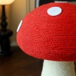 Red Mushroom Cat Scratching Board