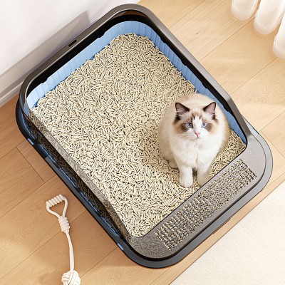 Open Type Elevated Litter Box