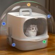 PP Material Anti splash and Odor proof Litter Box
