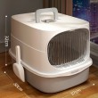 PP Material Anti splash and Odor proof Litter Box