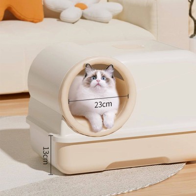 Large Capacity Drawer Style Litter Box