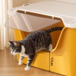 Large Capacity Two in One Litter Box