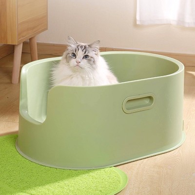 Elevated Litter Box with Anti-Flying Sand