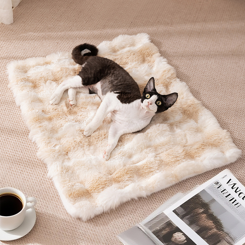 Rabbit Fur Pet Blanket