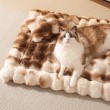Bubble Fleece Non-Slip Pet Blanket