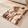 Bubble Fleece Non-Slip Pet Blanket