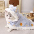 Cat Plaid Plush Blanket