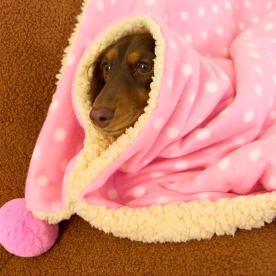 Polka Dot Pet Blanket