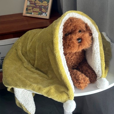 Double-Sided Fleece Pet Blanket 