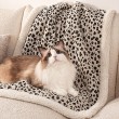 Adorable Leopard Print Pet Blanket