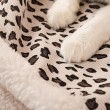 Adorable Leopard Print Pet Blanket