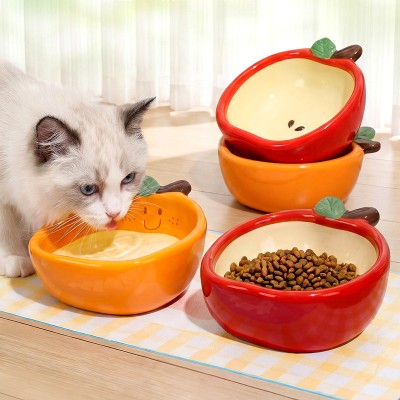 Fruit Shaped Cat Bowl