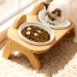 Non Slip Wide Mouth Ceramic Pet Bowl