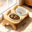 Non Slip Wide Mouth Ceramic Pet Bowl