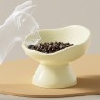 Ceramic Petal Shaped Pet Bowl