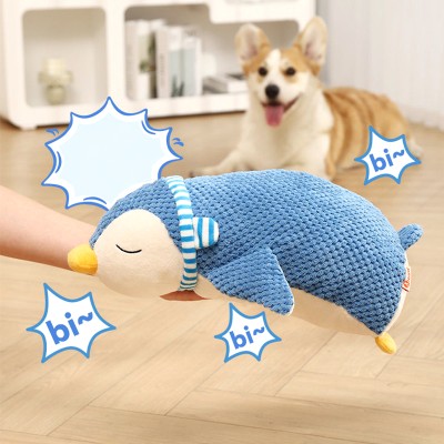 Squeaky Penguin Dog Toy