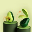 Avocado Tumbler Cat Toy