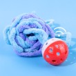 Knitted Yarn Ball Cat Toy