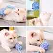 Knitted Yarn Ball Cat Toy