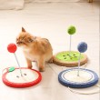 Sisal Scratching Board Spring Ball Cat Toy