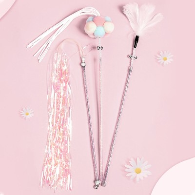 Bell and Feather Cat Teasing Set