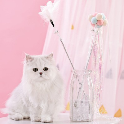 Bell and Feather Cat Teasing Set