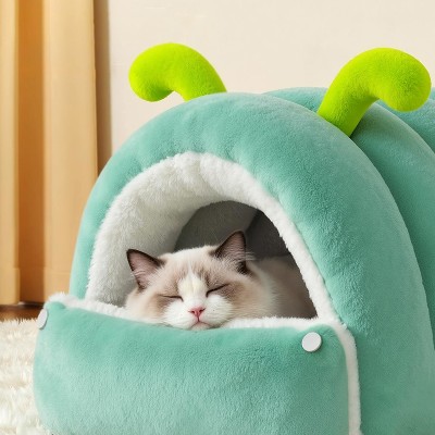 Caterpillar Shaped Cat Bed
