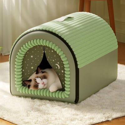 Portable Winter Cat Bed