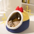 Semi Enclosed Cat Bed
