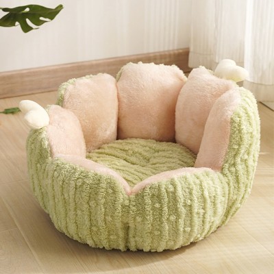 Washable Petal Shaped Cat Bed
