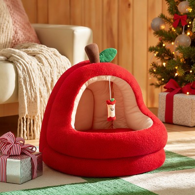 Warm Apple Cat Bed