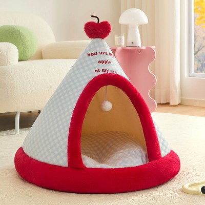 Windproof and Warm Pet Tent Bed
