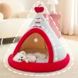 Windproof and Warm Pet Tent Bed
