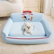Checkered Pet Sofa Bed