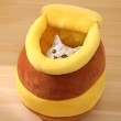 Honey Jar Shaped Cat House