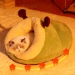 Thickened Semi Enclosed Cat Bed