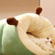 Thickened Semi Enclosed Cat Bed