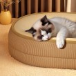 Thickened Oval Cat Bed